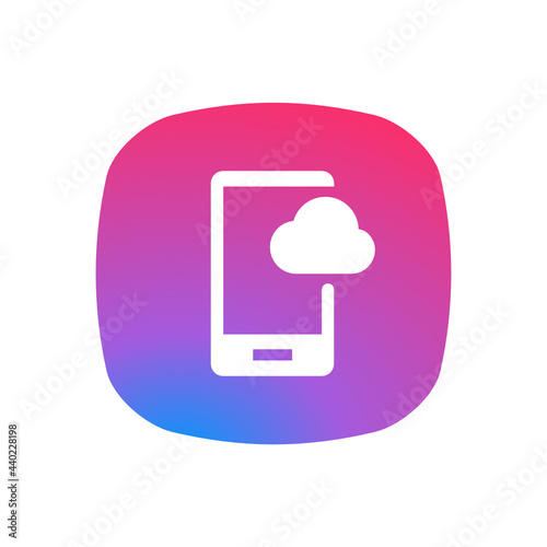 Mobile Cloud - Sticker