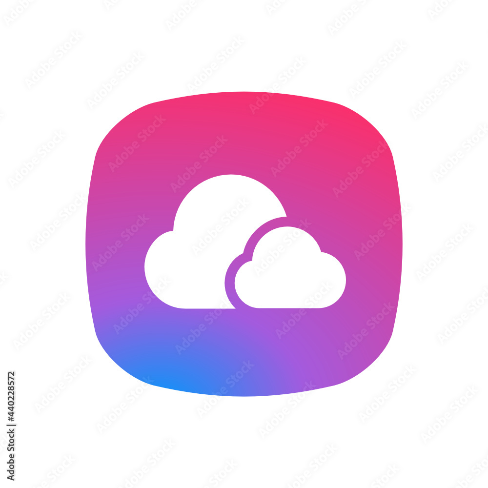 Clouds - Sticker Clouds - Sticker
