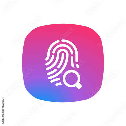 Search Biometircs - Sticker