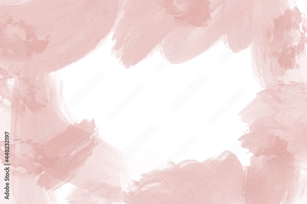 watercolor pink peach abstract background