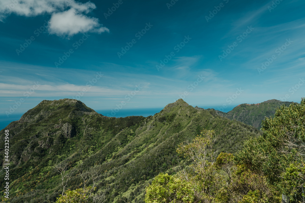 Waianae Range , Mount Kaala Trail , Oahu, Hawaii Waianae Range , Mount Kaala Trail , Oahu, Hawaii