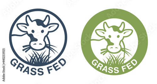 Grass-fed stamp for beef labeling