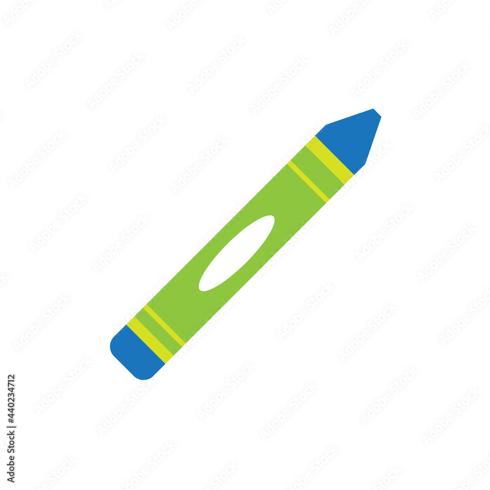 Crayon icon design vector illustration
