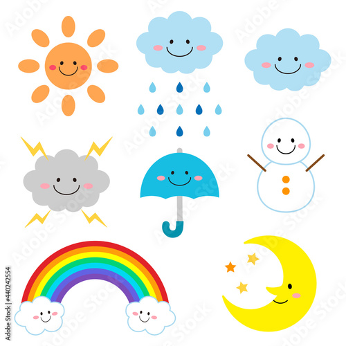天気のアイコンセット
