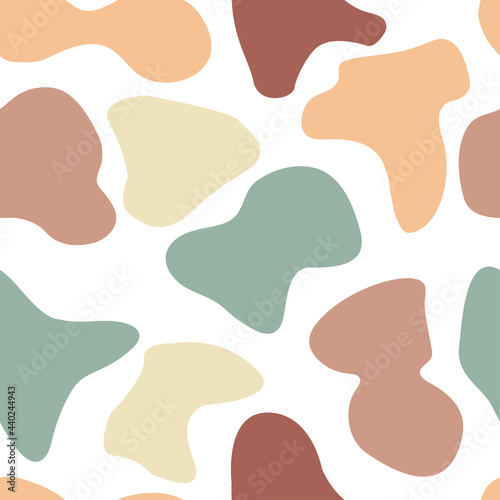 Seamless patterns. Hand drawn various shapes and doodle objects. Stamp texture. Cute vector pattern abstract shape, color pastel, boho nursery clipart.Cartoon kids pattern. Art abstract background. 