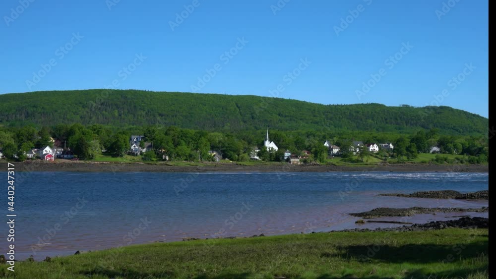 Granville Ferry, Nova Scotia, Canada from Annapolis Royal. Granville Ferry, Nova Scotia, Canada from Annapolis Royal.