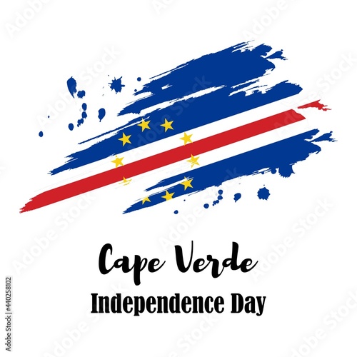 vector illustration for cape-verde independence day