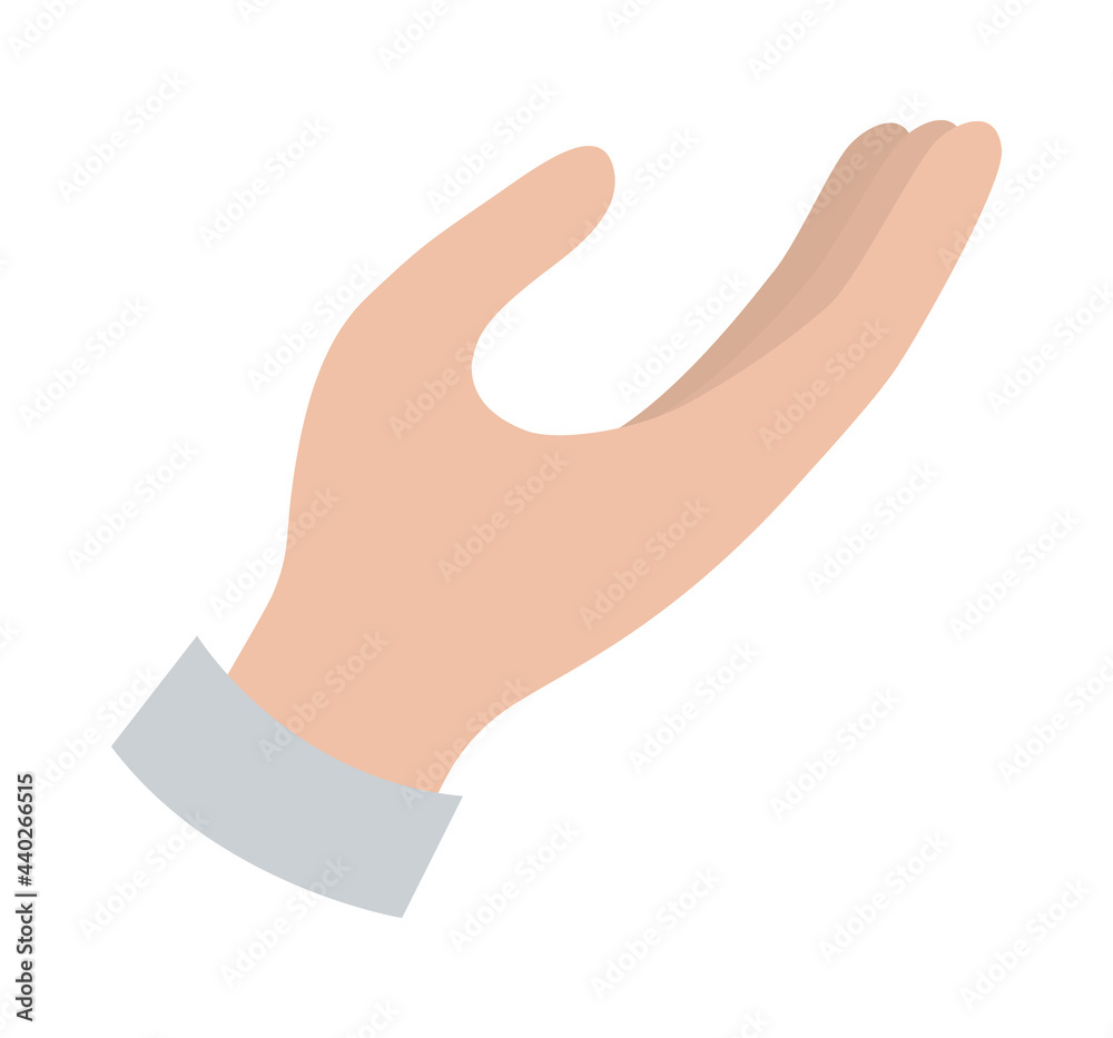 human hand icon human hand icon