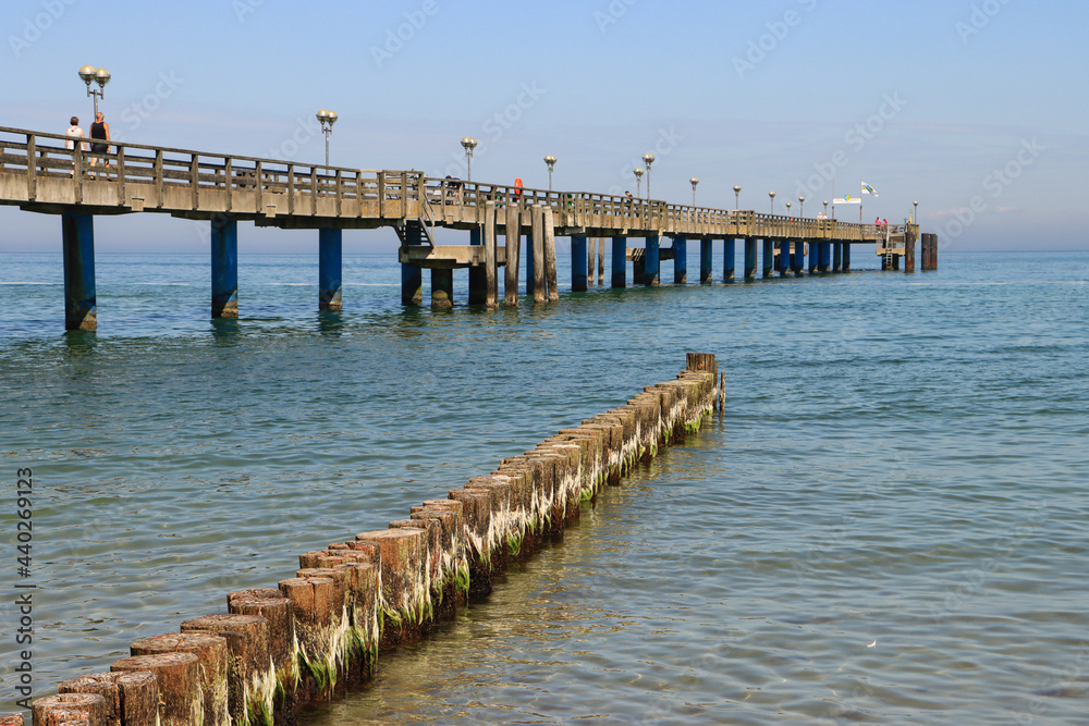 Ostseebad Graal-Müritz; Seebrücke im Ortsteil Müritz Ostseebad Graal-Müritz; Seebrücke im Ortsteil Müritz
