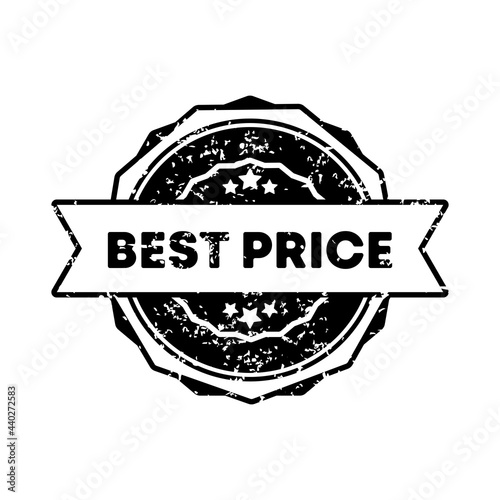 Best price stamp. Vector. Best price badge icon. Certified badge logo. Stamp Template. Label, Sticker, Icons. Vector EPS 10. Isolated on white background