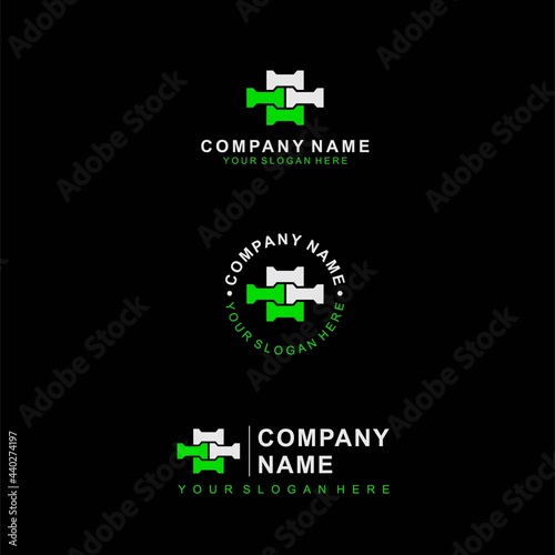 Paving block vector, paving block logo