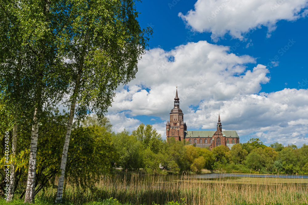 St.-Marien-Kirche in Stralsund; Deutschland St.-Marien-Kirche in Stralsund; Deutschland