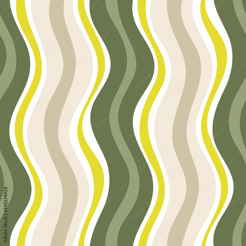 Seamless vector pattern with wavy lines Seamless vector pattern with wavy lines