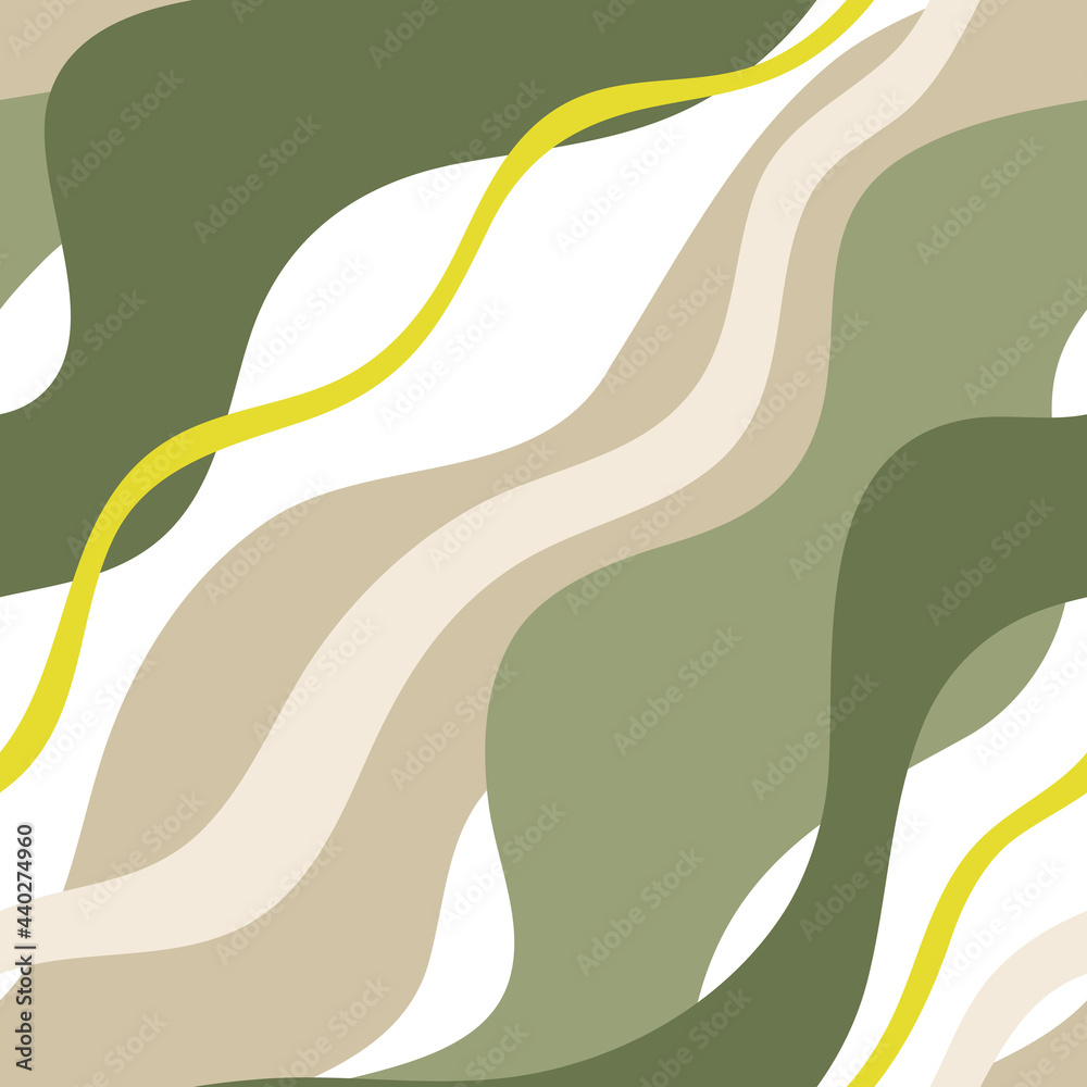 Seamless vector pattern with wavy lines Seamless vector pattern with wavy lines