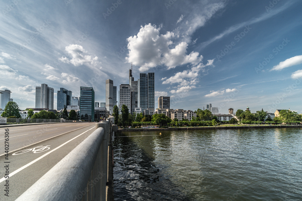 Frankfurt am Main, Germany. Cityscape image of Frankfurt am Main skyline Frankfurt am Main, Germany. Cityscape image of Frankfurt am Main skyline