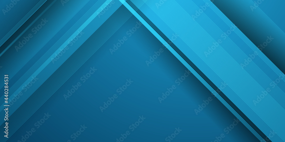Obraz premium Vector Abstract, science, futuristic, energy technology concept. Digital image of light rays, stripes lines with blue light, speed and motion blur over dark blue background 
