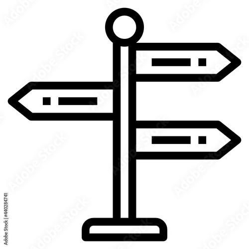 sign line icon