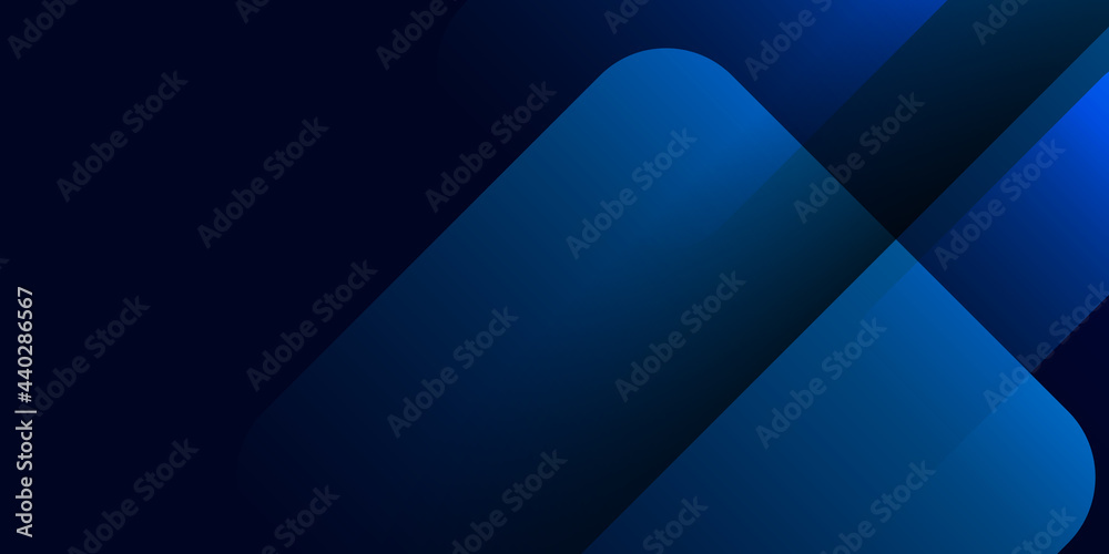 Dark blue background with abstract graphic elements for presentation ...