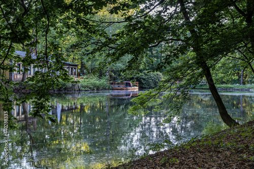 Gondola pond in Upper Lusatia