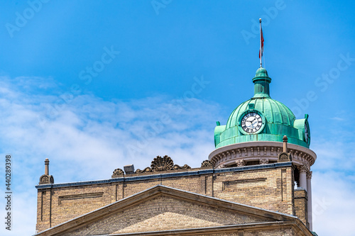 Photography Colonial clock tower in Saint Lawrence Hall, Toronto, Canada