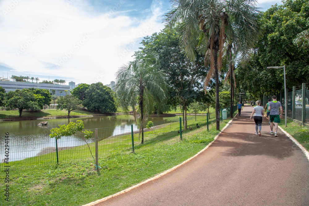 Pista de Caminhada no Parque das Artes em Ribeirão Preto 