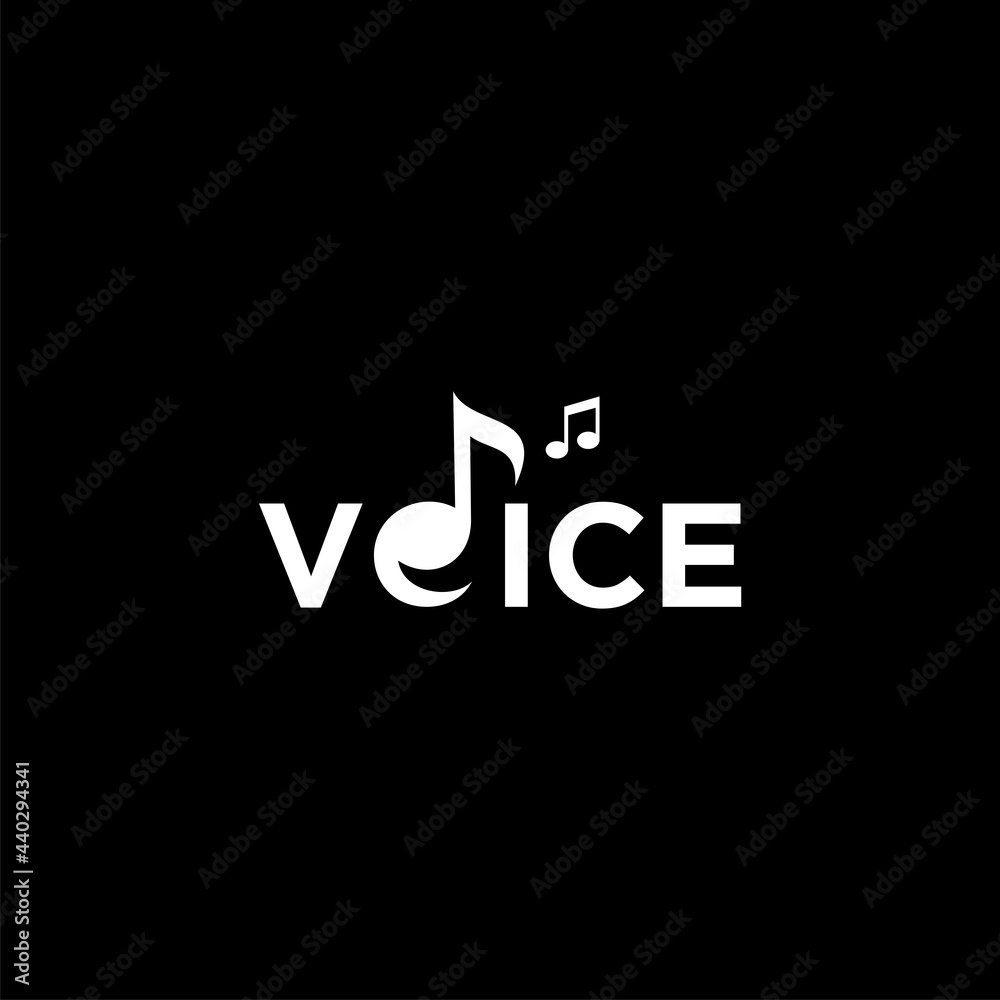 Voice logo creative design for brand or event and other promotion