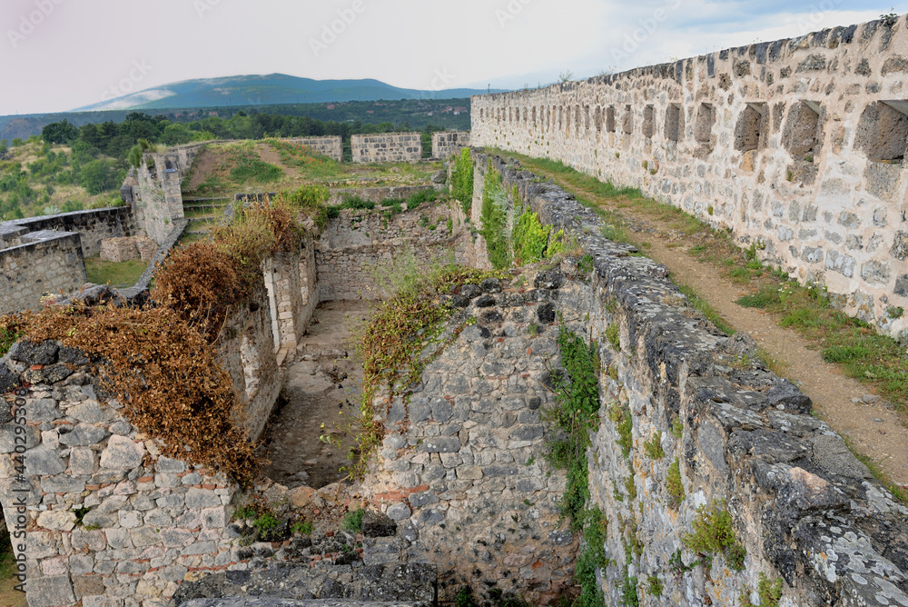 MEDIEVAL FORT IN THE TOWN OF KNIN IN CROATIA