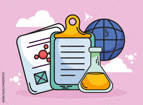 documents flask and global sphere
