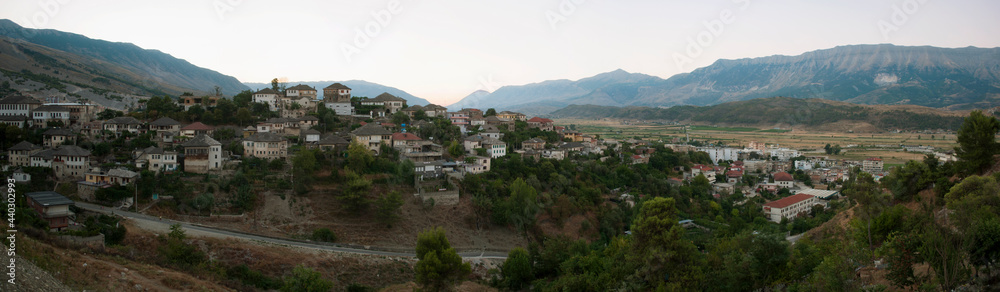 Panoramic View of Gjirokastër, Albania