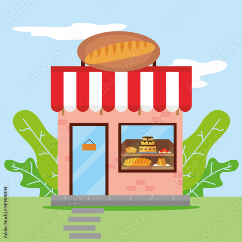 bakery shop icon