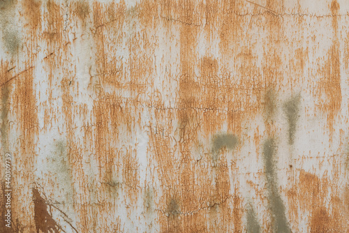 texture of an old weathered rusty Metal surface as background