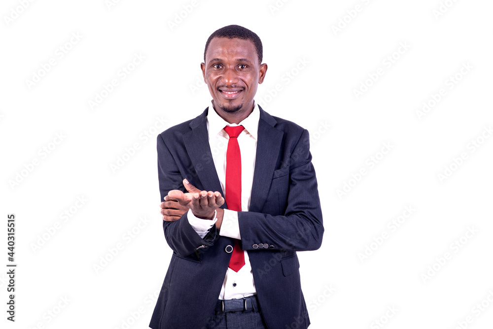 portrait of a smiling businessman. portrait of a smiling businessman.