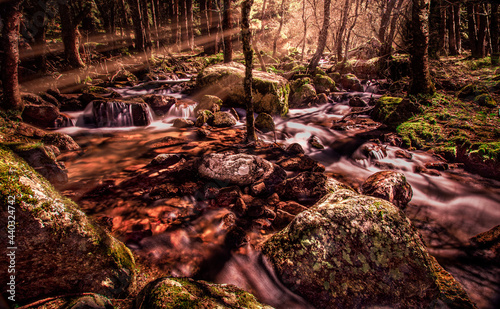 Walking to Cascada del Purgatorio