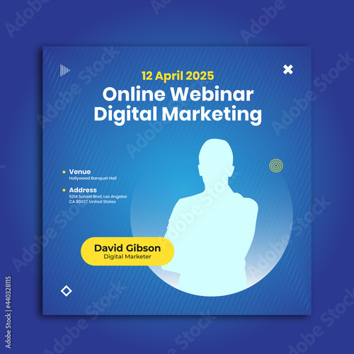 Business Conference Social Media Post Template
