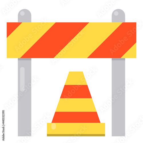 blocked flat icon