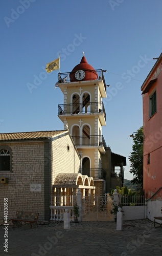 The current, new church in the village of Moraitika is called 