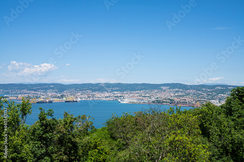 The panoramic view of Trieste, Italy © Sergio Delle Vedove