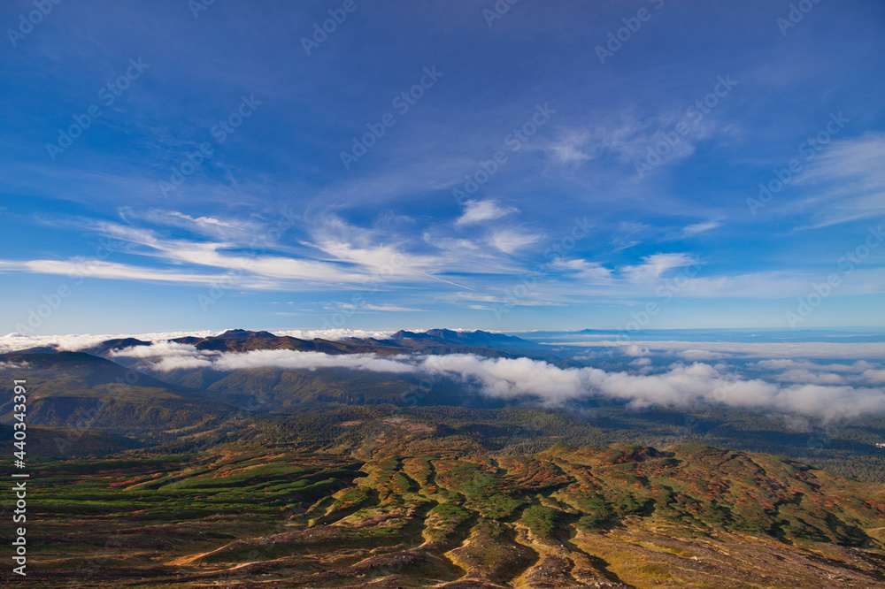 Mt.Daisetsu, autumn 秋の大雪山系旭岳から黒岳縦走