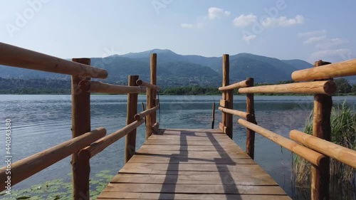 Landscape near Alserio Lake, Lombardy, Como