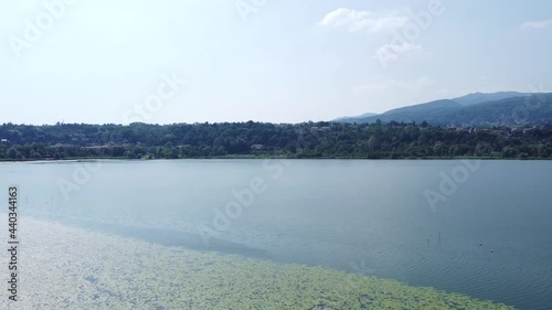 Landscape near Alserio Lake, Lombardy, Como photo