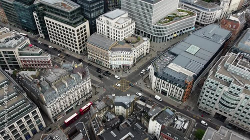 ludgate circus, city of london, england photo