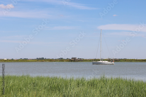 Voilier sur la Charente