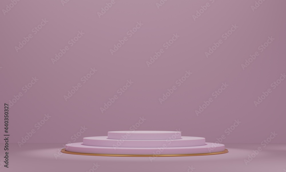 3d rendering. Podium minimal abstract scene geometric shape. Platform for cosmetic product presentation. Podium stage show for victory position 3d rendering. Podium minimal abstract scene geometric shape. Platform for cosmetic product presentation. Podium stage show for victory position