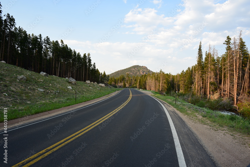 Naklejka premium Rocky Mountain National Park