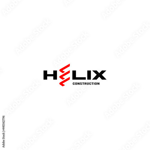 Helix Construction Logo Design