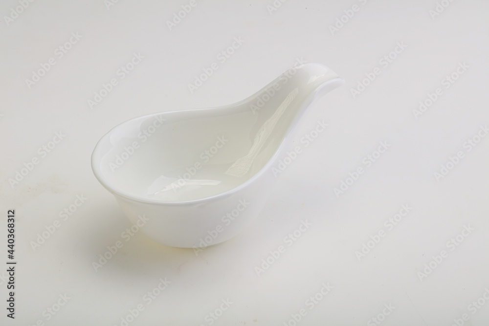 White proclean bowl for serving