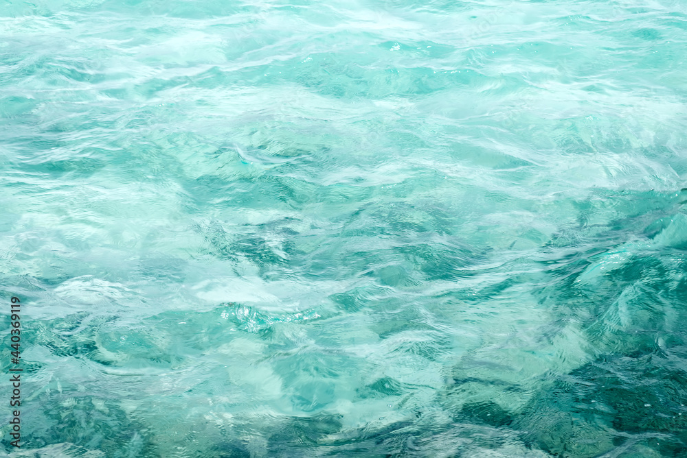 surface of blue sea water background