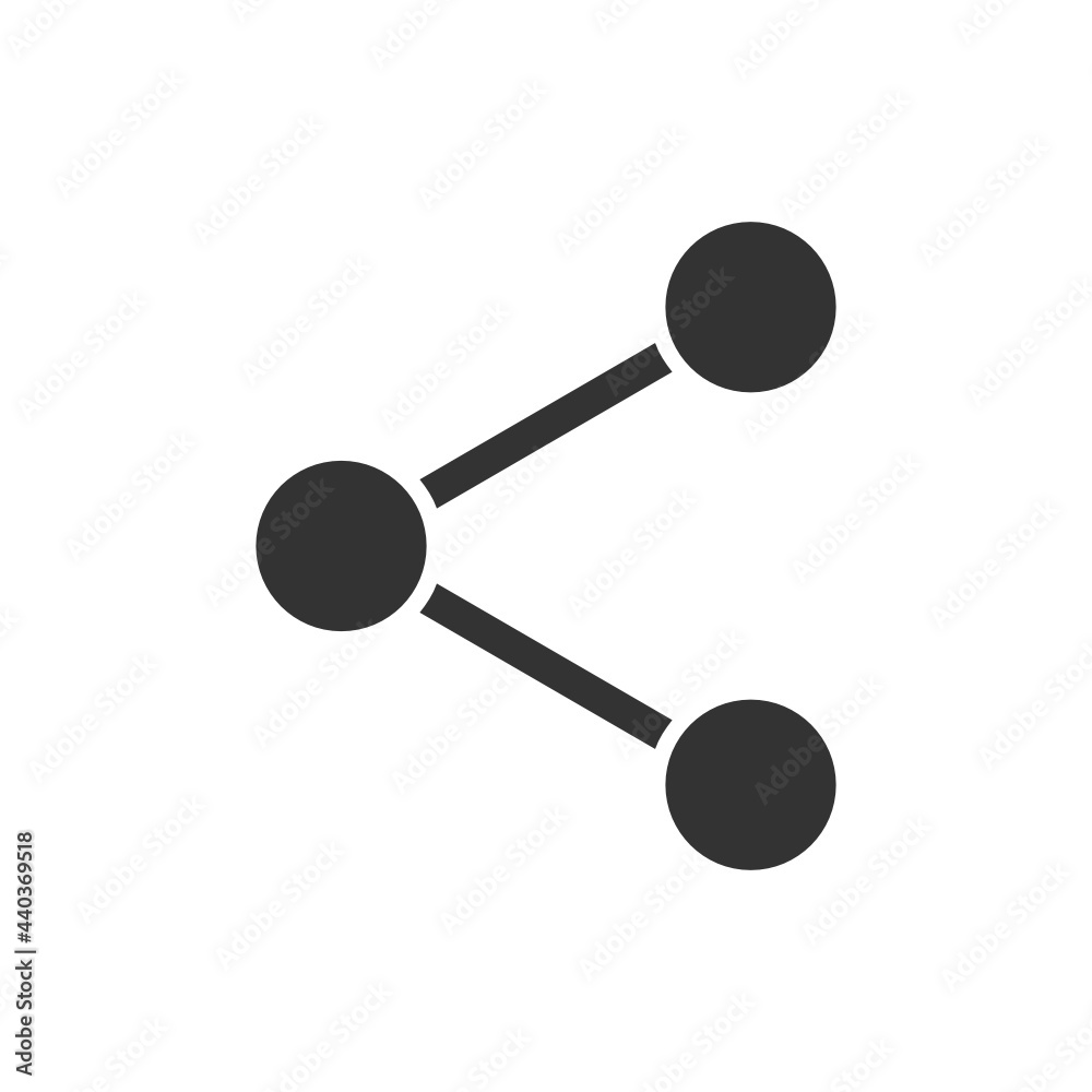 Share solid icon. Share solid icon.