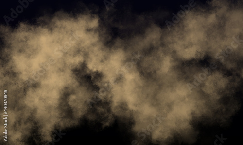 burlap fog or smoke on dark space background