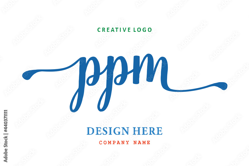 PPM lettering logo is simple, easy to understand and authoritative PPM lettering logo is simple, easy to understand and authoritative